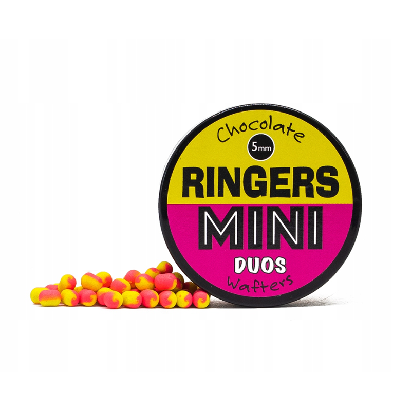 RINGERS MINI DUOS WAFTER 5MM YELLOW&PINK
