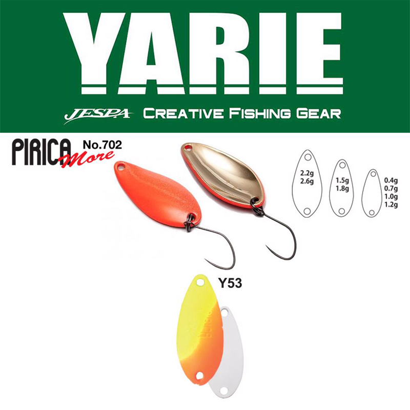YARIE 702 PIRICA MORE 1,8gr Y53 Lemon/Orange