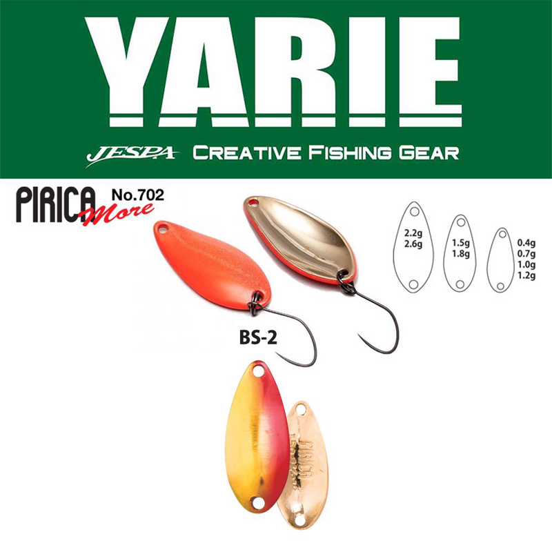 YARIE 702 PIRICA MORE 2.2gr BS-2 RED/GOLD