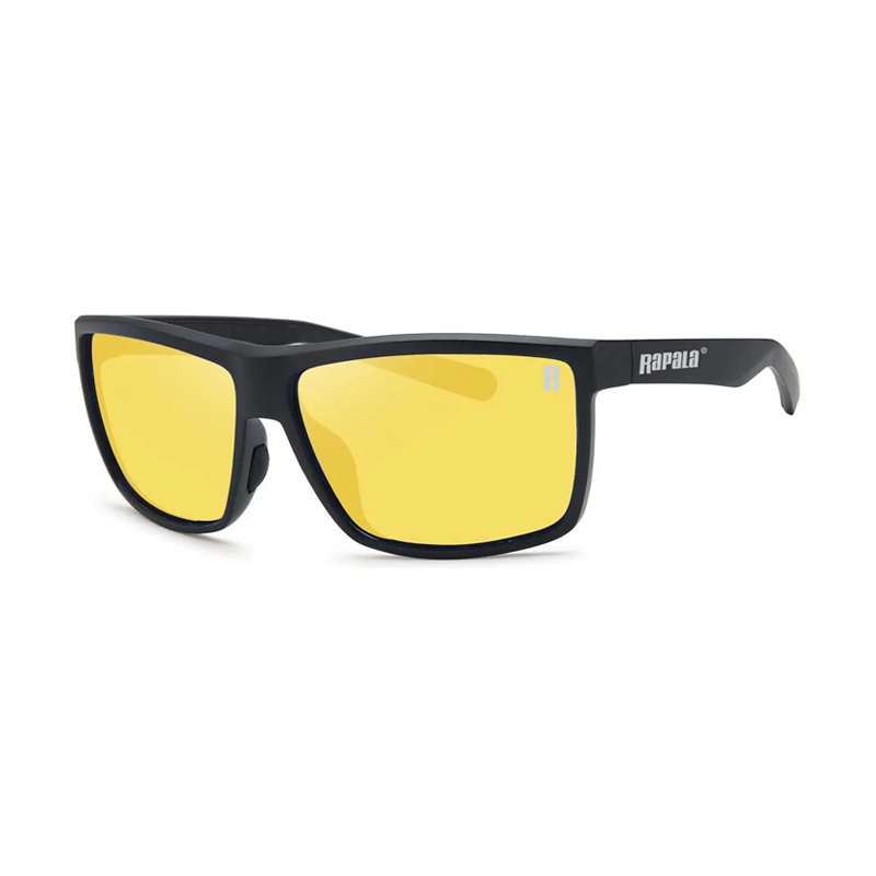 RAPALA ROCKFISH BLACK YELLOW SUNGLASSES RA4518A