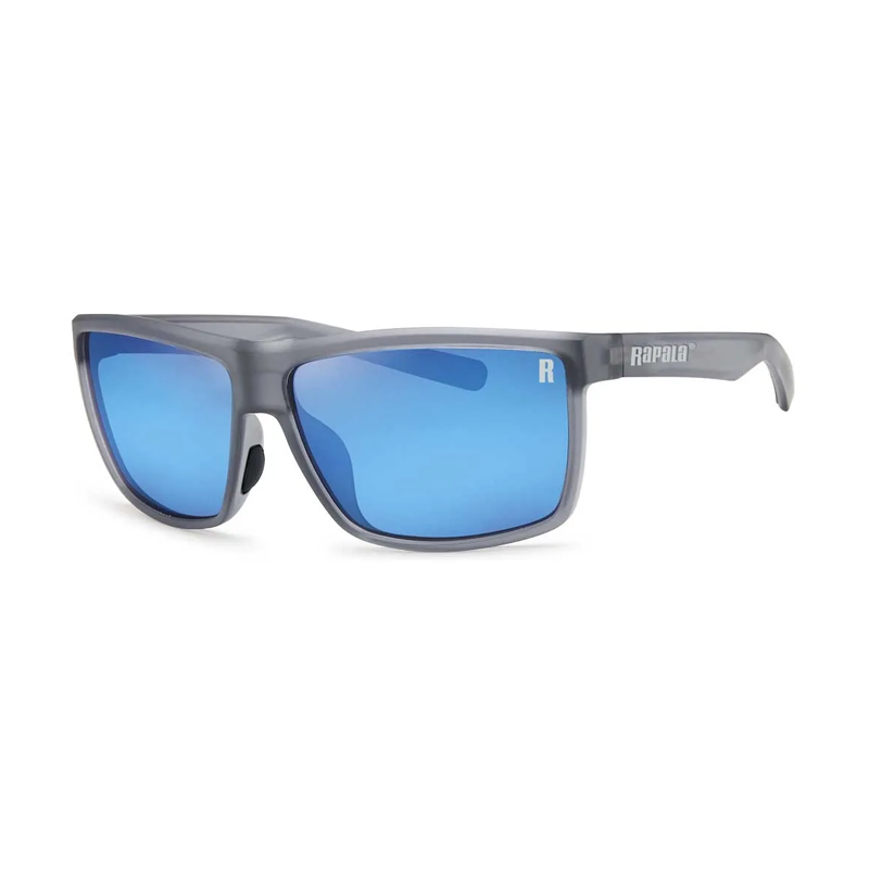 RAPALA ROCKFISH MATTE BLACK CRYSTAL BLUE MIRROR SUNGLASSES RA4516