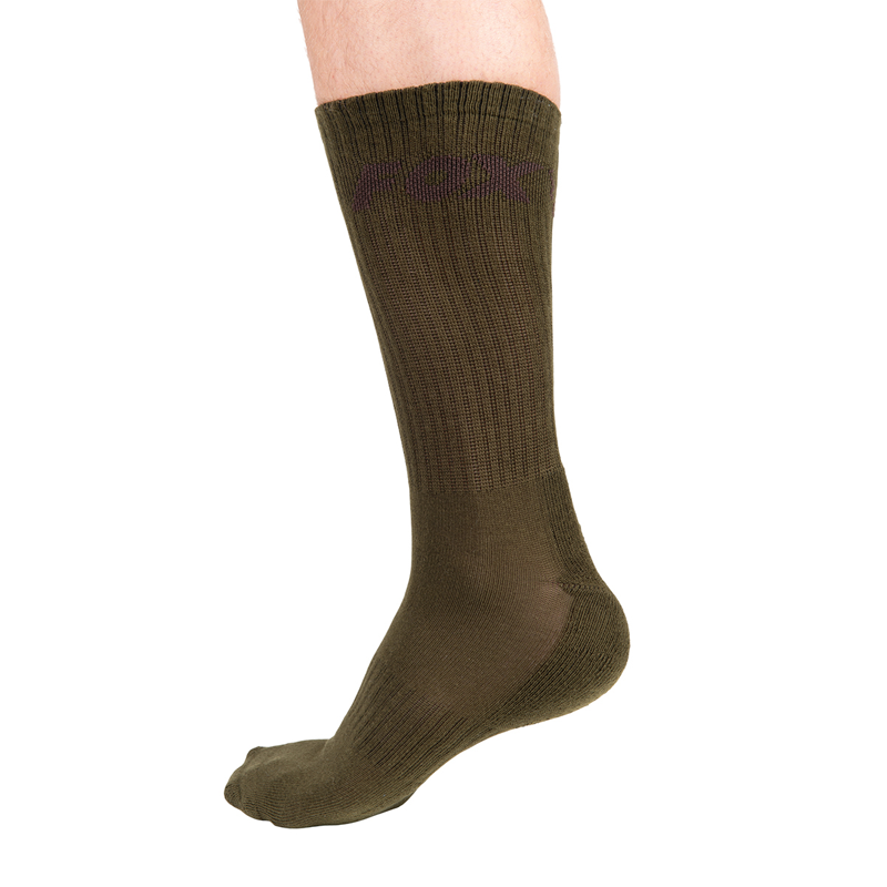 FOX SOCKS GREEN 3 PACK 40-43