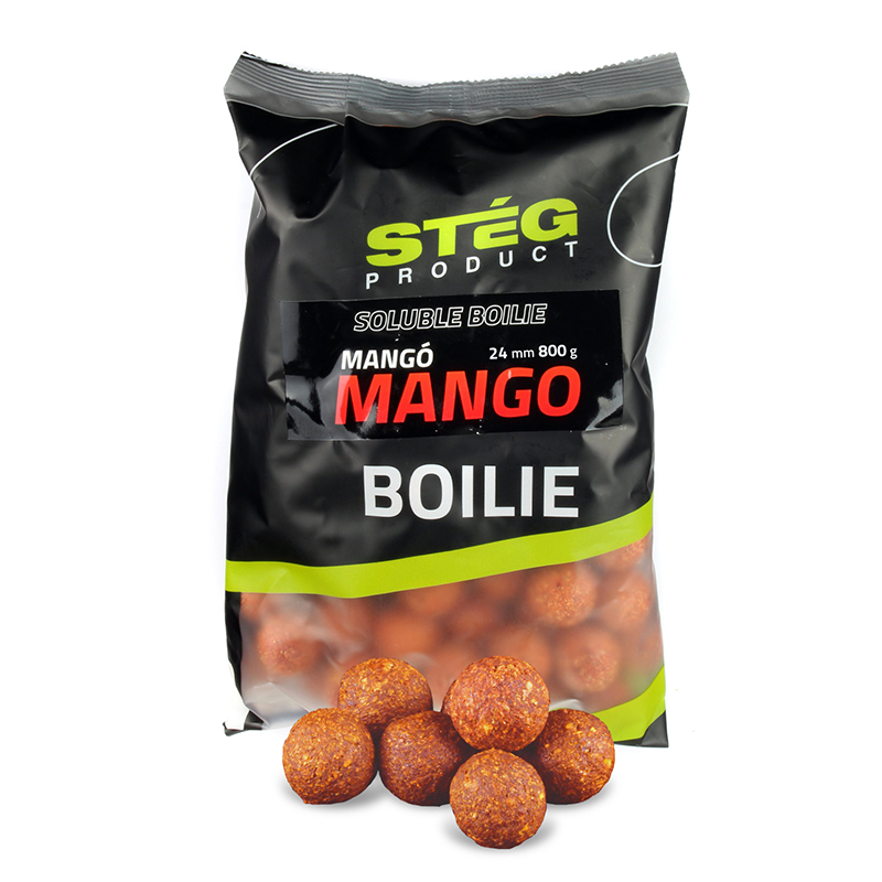STÉG PRODUCT SOLUBLE BOILIE 24 MM MANGO 800G