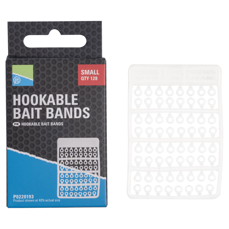 PRESTON HOOKABLE BAIT BANDS - SMALL