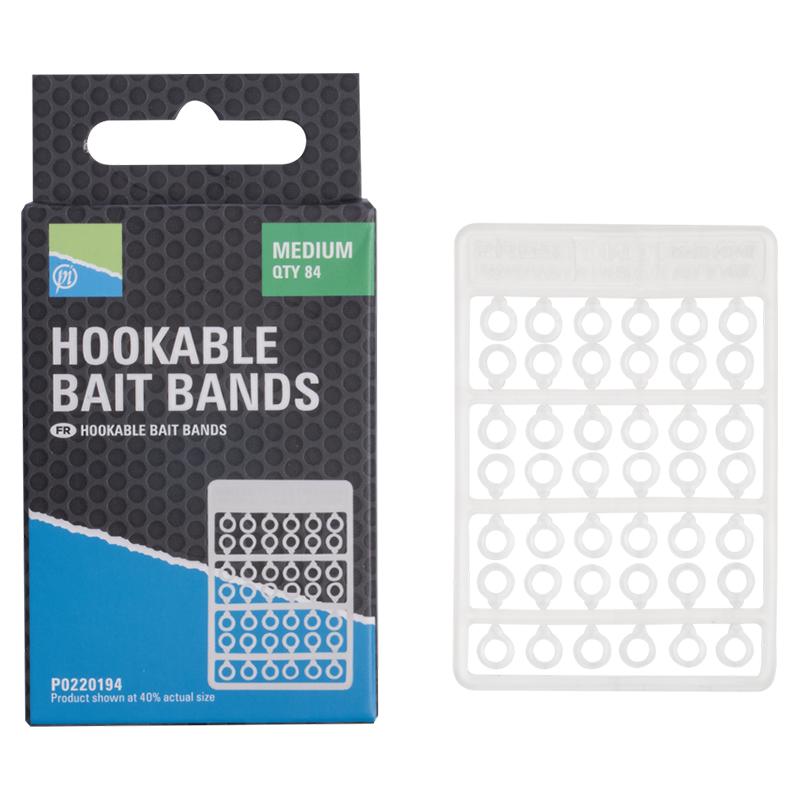 PRESTON HOOKABLE BAIT BANDS - MEDIUM