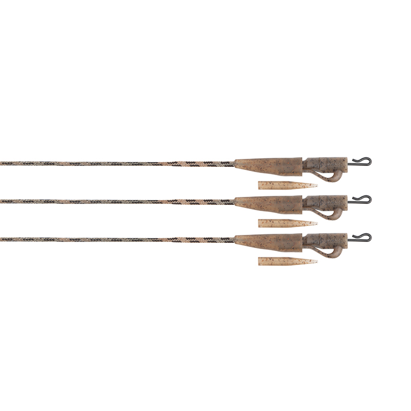 FOX EDGES CAMO SUBMERGE LEAD CLIP LEADERS 40LB