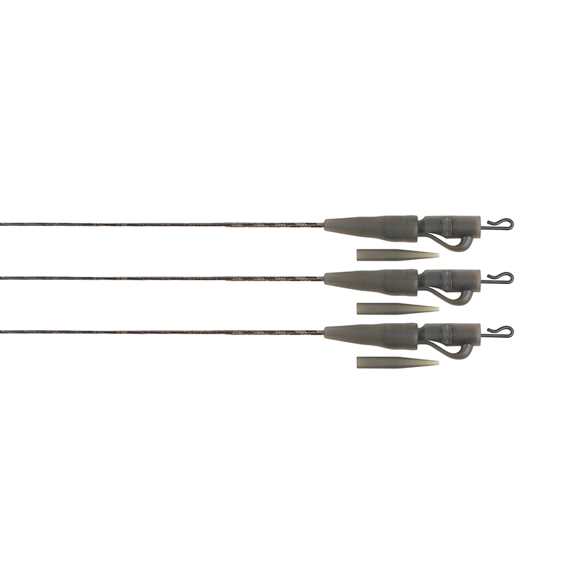 FOX EDGES NATURALS SUBMERGE LEAD CLIP LEADERS 30LB