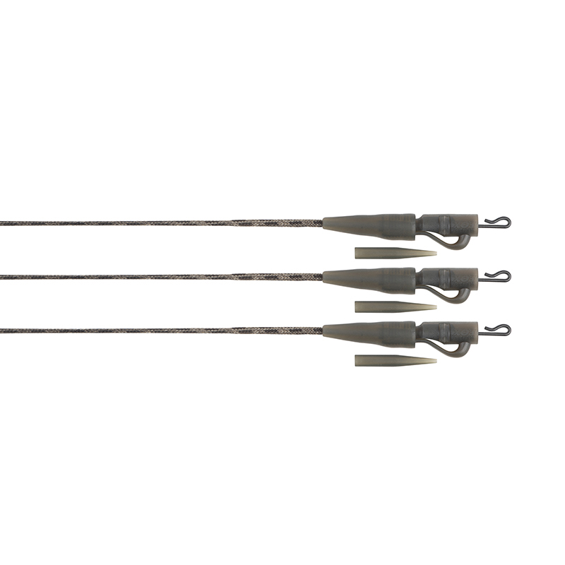 FOX EDGES NATURALS SUBMERGE LEAD CLIP LEADERS 40LB