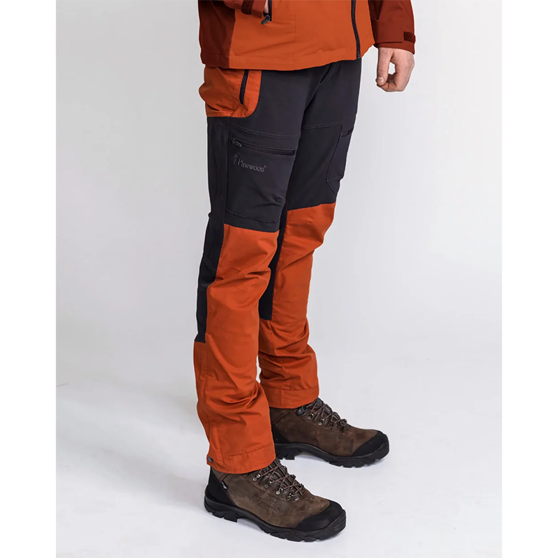 PINEWOOD FINNVEDEN HYBRID TROUSERS ORANGE GREY 54-ES