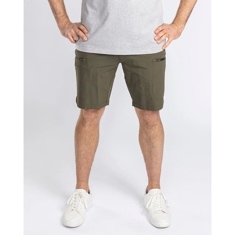 PINEWOOD ABISKO LIGHT STRETCH SHORT MOSS GREEN 50-ES