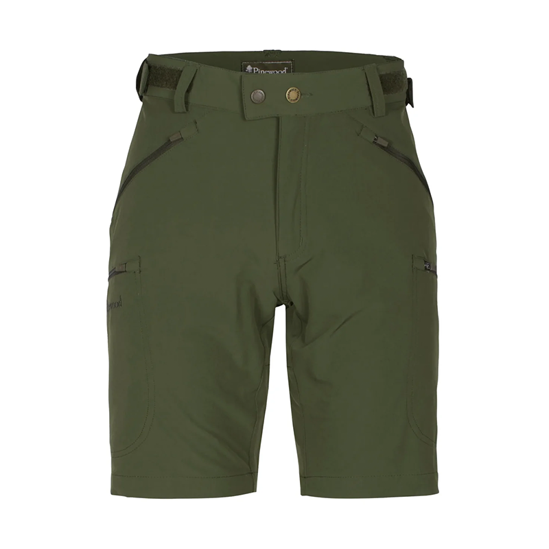 PINEWOOD ABISKO LIGHT STRETCH SHORT MOSS GREEN 52-ES