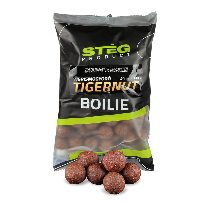 STÉG PRODUCT SOLUBLE BOILIE 24MM 800G TIGERNUT