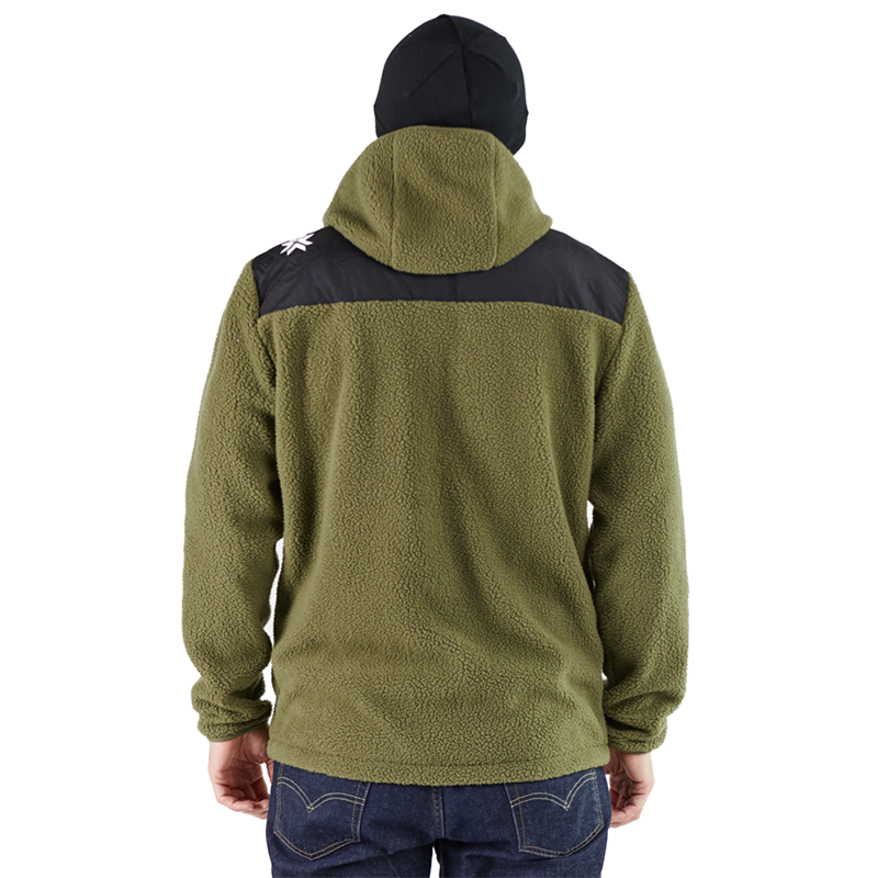 NORFIN POLARGUARD GREEN FLEECE JACKET - L
