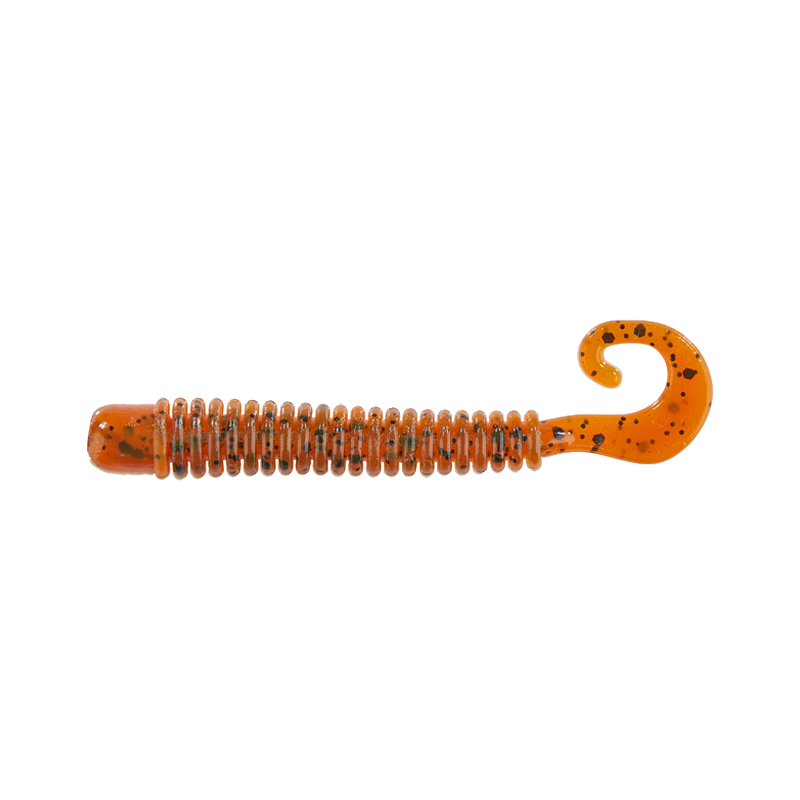 BALZER CURLY PADDLER 6,5CM GREEN PUMPKIN AMBER RED