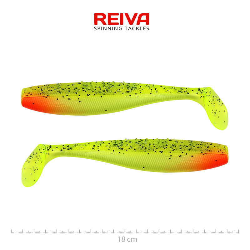 REIVA FLAT MINNOW SHAD 18CM WATERMELON