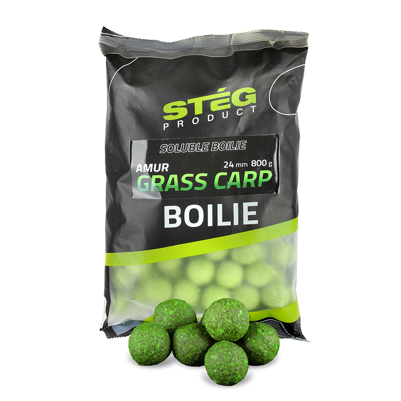 STÉG PRODUCT SOLUBLE BOILIE 24mm 800gr AMUR