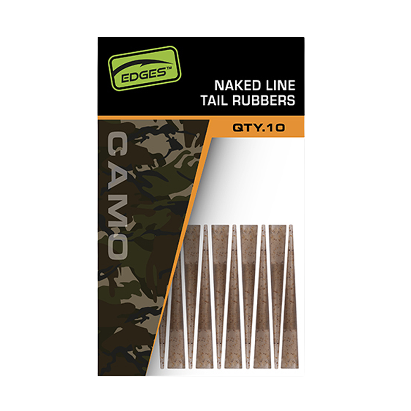 FOX EDGES CAMO NAKED LINE TAIL RUBBERS 