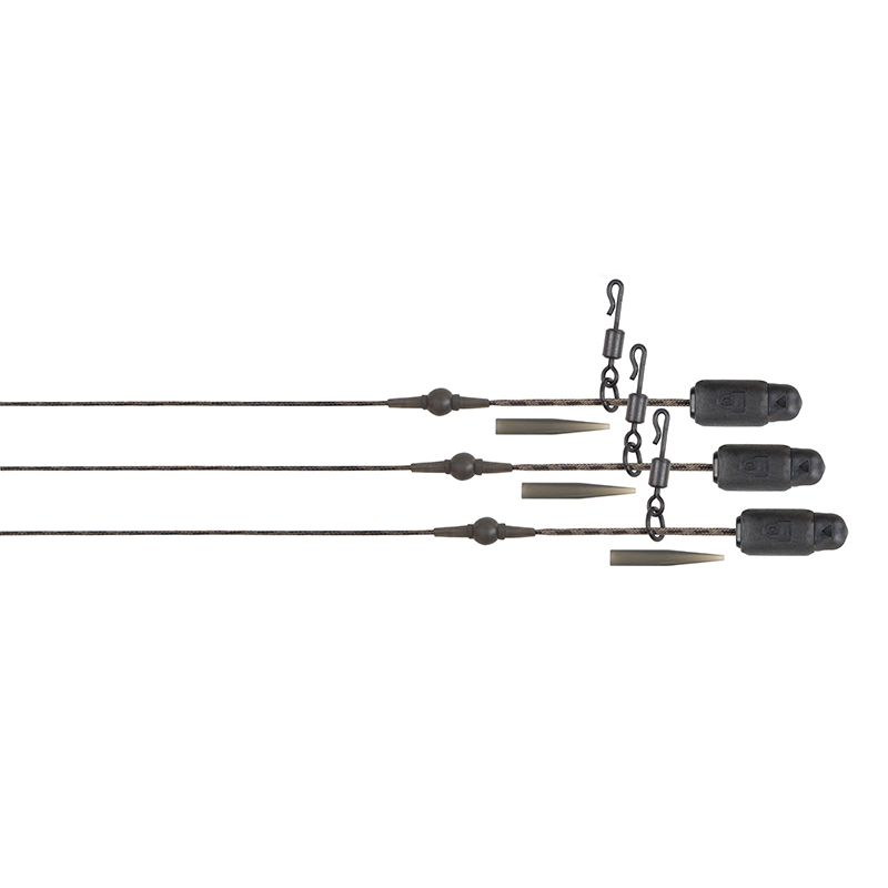 FOX EDGES NATURALS HELI-CLIP RIGS SUPMERGE 40LB