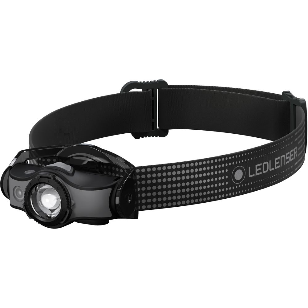 LED LENSER MH5 FEJLÁMPA 400LM FEKETE-SZÜRKE