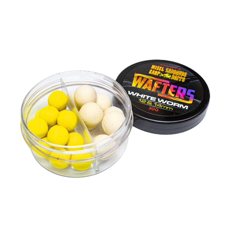 ZADRAVEC WAFTER WHITE WORM 12-14MM 30GR