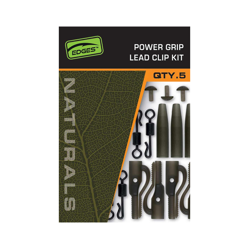 FOX EDGES NATURALS POWER GRIP LEAD CLIP KIT