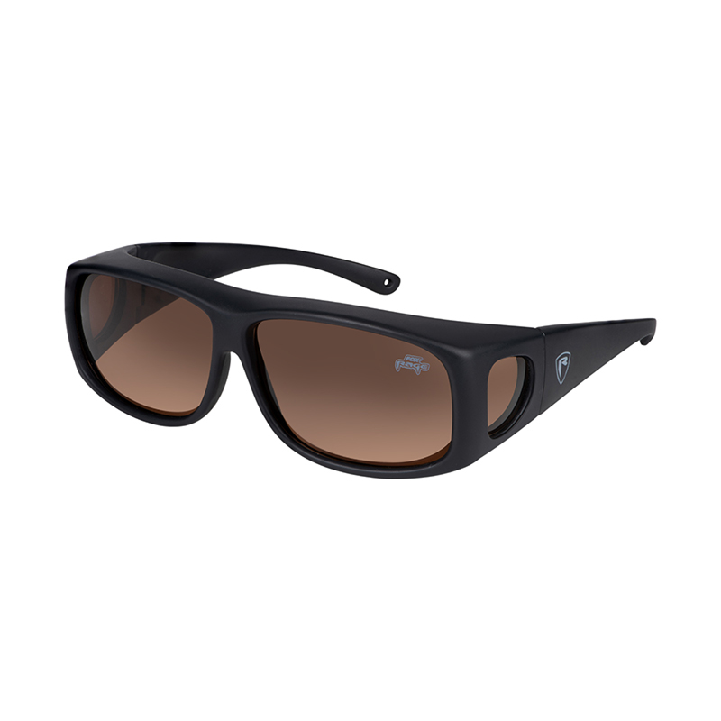 FOX RAGE SUNGLASSES OVERWRAP BROWN LENS