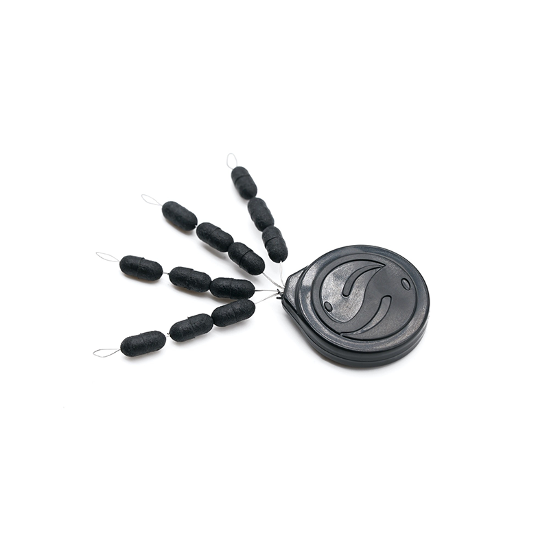 GURU SUPER TIGHT LINE STOPS OVAL BLACK - MEDIUM