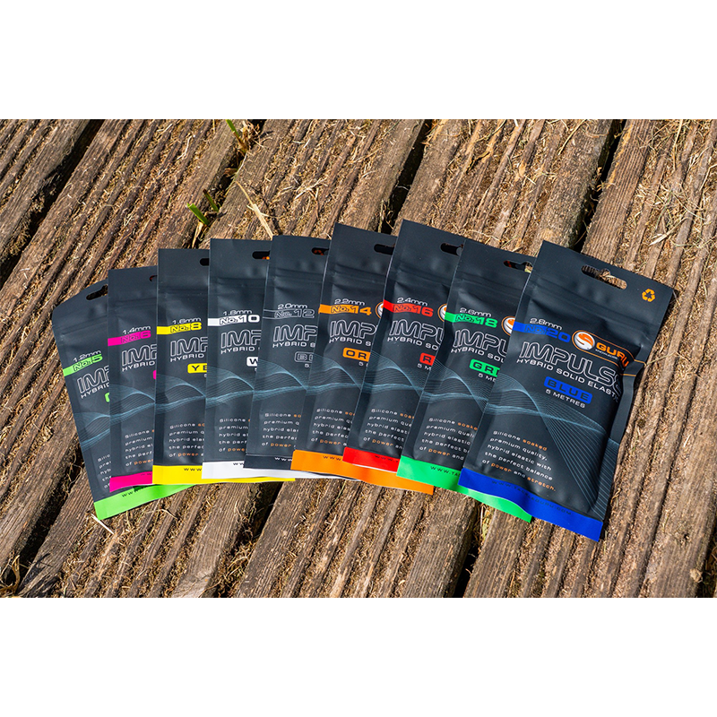 GURU HYBRID ELASTIC 2MM BLACK 5M