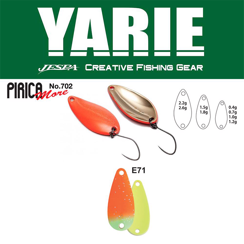 YARIE 702 PIRICA MORE 2.2gr E71 AG CARROT