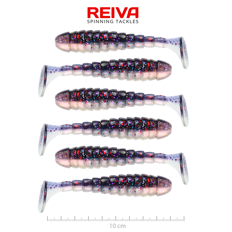 REIVA STREAM SHAD 10CM PURPLE PEARL