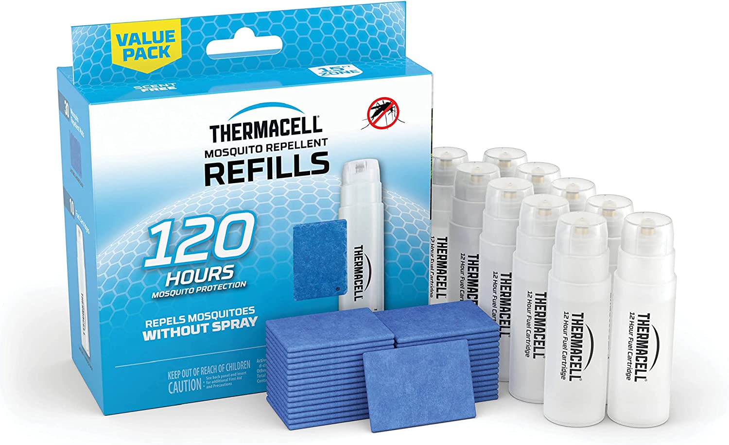 THERMACELL REFIL 120 ÓRÁS MEGAPACK UTÁNTÖLTŐ