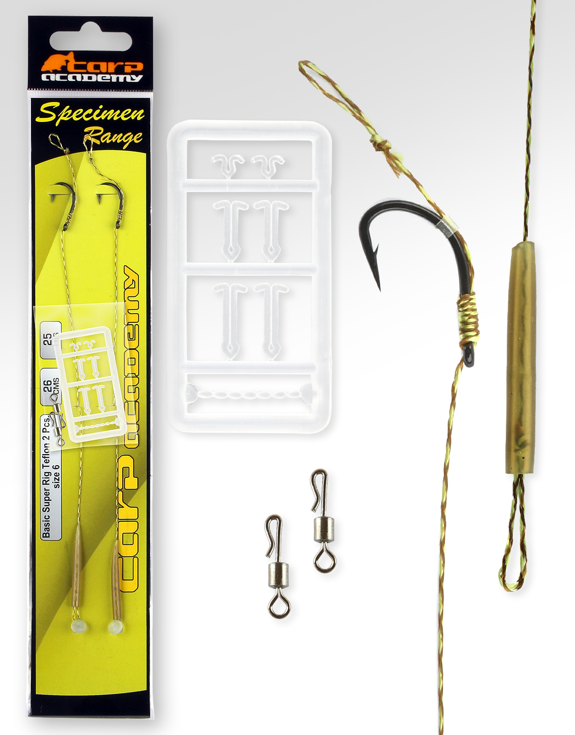 CARP ACADEMY BASIC SUPER RIG TEFLON 8